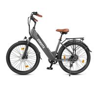 Vélo électrique ESKUTE C100 plus, 250 W, 36 V 13 Ah, 26 pouces, gris.