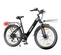Vélo électrique ESKUTE Polluno Plus 28INCH - Moteur 250W Batterie 36V20AH Pneus 28 Pouces Freins à Disque Mécaniques - Noir