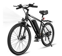 Vélo électrique EVERCROSS TECH 27,5"" - Moteur 250W - 36V13Ah - Double suspension - VEA - Noir