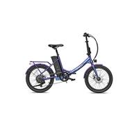 Vélo électrique F20 Lasting - Moteur 250W Batterie 36V18.2Ah Assisted Autonomie 120KM Frein à Disque Mécanique - Bleu Violet