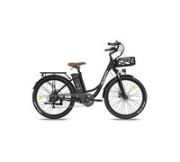Vélo électrique F26 Lasting - Moteur 250W Batterie 36V20.3Ah Assisted Autonomie 160KM Frein à Disque Mécanique - Noir