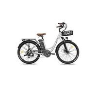 Vélo électrique F26 Lasting - Moteur 250W Batterie 36V20.3Ah Assisted Autonomie 160KM Frein à Disque Mécanique - Gris
