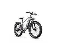 Vélo électrique DUOTTS F26 Lite Argent-Blanc - Moteur 500W, Batterie 48V 18Ah, Pneus 26x4" , Freins hydrauliques, Bluetooth, Autonomie 80 km, Vitesse max 50 km/h Blanc