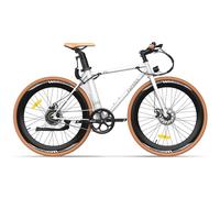 Vélo Électrique FAFREES F1 10AH - 250W Moteur 36V10AH Batterie Pneus 27.5 Pouces Freins à Disques Mécaniques - Blanc