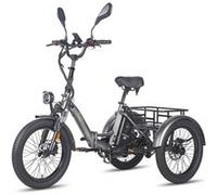 Vélo électrique FAFREES F20 Mate, moteur 500W, 30km/h MAX, batterie 21AH, freins hydrauliques, version certifiée, Gris