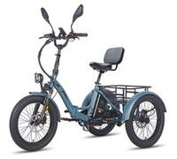 Vélo électrique FAFREES F20 Mate, moteur 500W, 30km/h MAX, batterie 23,45 Ah, freins hydrauliques, version certifiée, Bleu Bleu