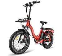 Vélo électrique Fafrees F20 MAX 20'', moteur 500 W, batterie 22,5 Ah - Rouge Rouge