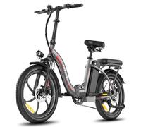 Vélo Électrique Fafrees F20+ - Moteur 250w Batterie 36v20ah Pneus De 20 Pouces Frein À Disque Mécanique - Gris