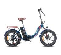Vélo Électrique Fafrees F20 Pro Bleu Moteur 250w Batterie 36v 18ah 25km/H 3.0*20 Pliage Fat Bike Vtt Multicolore