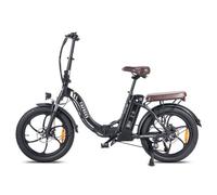 Vélo Électrique FAFREES F20 PRO E-bike 20 Pouces Pliant 7 Vitesses Batterie au Lithium 18AH Vitesse Max 25km-h Noir