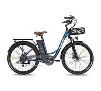 Vélo électrique FAFREES F26 Lasting - Moteur 250W Batterie 36V20.3Ah Assisted Autonomie 160KM Frein à Disque Mécanique - Bleu