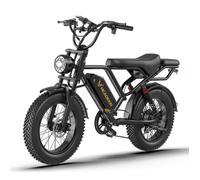 Vélo Électrique Fat Bike Header BK20- Amovible Batterie 48V 15Ah, Noir