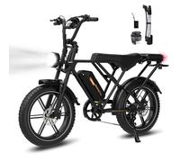 Vélo Électrique Fatbike - RCB - G19 - Batterie 48V 20.8Ah - Autonomie 90KM - Pneus 20x4.0 Noir