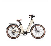 Vélo électrique - Fibre de carbone - Double Batterie 921.6 Wh - Autonomie max 200 km - Capteurs de couple double bras - Blanc