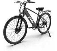 Vélo Électrique FM M1 27.5 " 250W, 7 Vitesses, Batterie Amovible, Noir noir