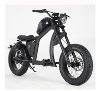 Vélo électrique FT-02 EEC 20 pouces, 1000W 22,5AH, avec support de plaque d'immatriculation et avec certificat COC de taille 45.