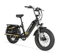 VéLo Électrique Glider | Moteur 250W | Batterie 52V 15.6Ah | Pneus 20 Pouces | Vitesse Max 25 km/h | Autonomie 100 km | Noir