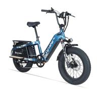 VéLo Électrique Glider | Moteur 250W | Batterie 52V 15.6Ah | Pneus 20 Pouces | Vitesse Max 25 km/h | Autonomie 100 km | Bleu