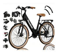 Vélo Électrique HEADEER BD26195 - 26"" VTT 7V Shimano - 48V11.5Ah - grande autonomie 80km - 5 vitesses - Usage quotidien-Tout terrain