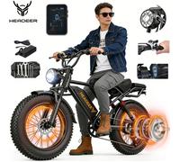 Vélo Électrique HEARDEER BK20 -Moteur 1000W, Batterie 48V 20Ah-Autonomie80km, Freins Disque, Vitesse MAX 50km/h 01