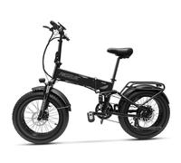 VéLo Électrique HedaTX PX6 | Vitesse Max 45 km/h | Autonomie 40 km | Moteur 1000W | Batterie 48V 13Ah | Pneus 20 Pouces | Noir | Roue à Rayons