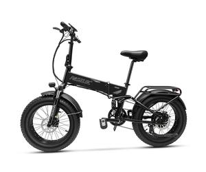 VéLo Électrique HedaTX PX6 | Vitesse Max 45 km/h | Autonomie 40 km | Moteur 1000W | Batterie 48V 13Ah | Pneus 20 Pouces | Noir | Roue à Rayons