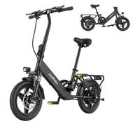 Vélo Électrique HillMiles Mile 1 - Moteur 250W - Batterie 36V 10,4Ah - Pneus 14 Pouces - Vitesse Maximale 25 km/h - Autonomie 60 km