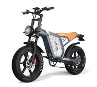 Vélo Électrique - Jansno - X60g - 20 Pouces - Moteur 1500w - Batterie 48v 23ah - 55km Autonomie - Vitesse Max 56km/H Multicolore