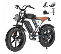 Vélo Électrique - Jansno - X70m - 20 Pouces - Moteur 750w - Double Batterie 48v - 80km Autonomie - Vitesse Max 45km/H Multicolore