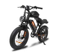 Vélo électrique JKING FXH-002 PRO - Moteur sans balais 48 V 1000 W, autonomie de 80 km en mode 100 % électrique, double batterie 18,2 Ah, pneus tout-terrain 20 x 4 pouces, SHIMANO