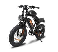 Vélo Électrique JKING FXH - Moteur 1000W, Dual Batterie 48V 20.3Ah Autonomie 80km（Tout électrique） Tout suspendu, Shimano 7
