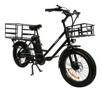 Vélo Électrique - K750 - Moteur 750W - Autonomie 120KM - Charge 300KG - Noir - Cargo