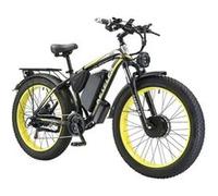 Vélo électrique K800 bleu double moteur 2*1000 48V 23Ah batterie 26 pouces gros pneu Bleu G