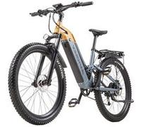 Vélo électrique KIMDYMA K02, Moteur 500W, Batterie au lithium 48V20AH, 25KM/H, Klaxon, Phares, Régulateur de Vitesse, Jaune Jaune