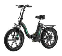 Vélo électrique KOOLUX BK6S 4.0 pour adultes, moteur 750W, vitesse MAX 45 km/h, batterie 13AH, pneus 20*4, Shimano 7 vitesses