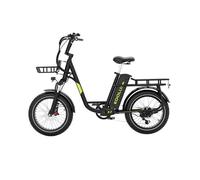 Vélo électrique Koolux X7 avec gros pneu, moteur de 750 W, vitesse maximale de 45 km/h, batterie de 25 Ah, freins hydrauliques
