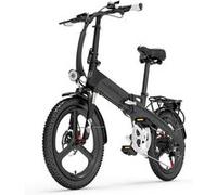 Vélo électrique Lankeleisi G660 20'', batterie 12,8 Ah, moteur 500 W - gris gris G