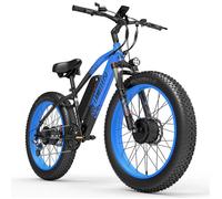 Vélo Electrique LANKELEISI MG740Plus , Double Moteur 2000W, Batterie Samsung 20AH, Shimano 7, Frein Hydraulique, Ecran LCD Couleur