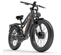 Vélo Electrique LANKELEISI MG800 MAX - Double moteur 2000W - Samsung Batterie 48V 20Ah-48km/h Pneus 20""*4.0 , Freins Hydrauliques