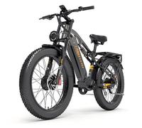 Vélo électrique LANKELEISI MG800 MAX - Double moteur 2000W - samsung batterie 48V 20Ah - Autonomie 130km - freins hydrauliques