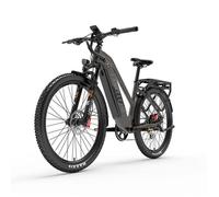 Vélo électrique Lankeleisi MX600 Pro 500W 48V 20Ah 27,5*2,4 pouces SUV urbain Freins hydrauliques 60-150km 35-40km/h Gris