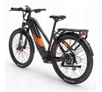 Vélo Électrique LANKELEISI MX600 PRO - 750W, 40 km/h, 27,5 Pouces, Batterie 48V 20Ah,orange