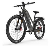 Vélo Electrique Lankeleisi MX600PRO, 500W, Batterie Samsung 48V20Ah, Autonomie 150km, Cadre Aluminium,Ecran LCD Couleur,Gris
