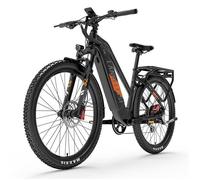 Vélo electrique Lankeleisi MX600PRO, Moteur 500W Batterie Samsung 48V20AH Pneus 27.5x2.4, Autonomie PAS 120-150Km, Shimano 7V Orange