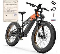 Vélo Électrique - Lankeleisi - Rv800 Plus - 750w - 48v 20ah - 26 Pouces - Orange Multicolore
