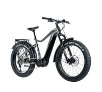 Velo Electrique-VAE VTT Fat Bike 26 leader fox brasa 2024 Argent 11v Moteur Central panasonic gx Ultimate 36v 90nm Batterie 20ah (18'' - h45,7cm - Taille m - pour Adulte de 165cm à 178cm)