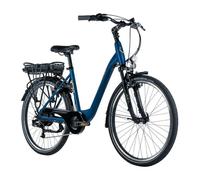 Vélo électrique Leader Fox City Latona 2024 Bleu