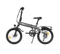 Vélo Électrique Léger PVY Z20 PRO EVO, Capteur de Couple, 120km d’Autonomie, Gris