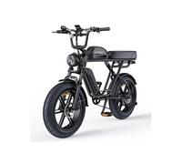 Vélo Électrique Engwe M1 Pas 170km Batterie 48v28.6ah Tout Suspendu Shimano 7 Vitesses Pneus 20 Pouces Vtt Fat Bike Noir