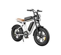 Vélo Electrique M20 26AH 750W 1248WH Double batterie 120KM d'Autonomie Blanc